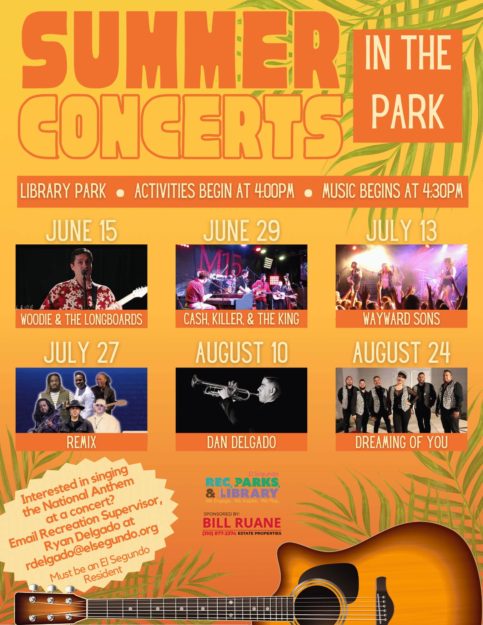 Summer Concerts in the Park 2025