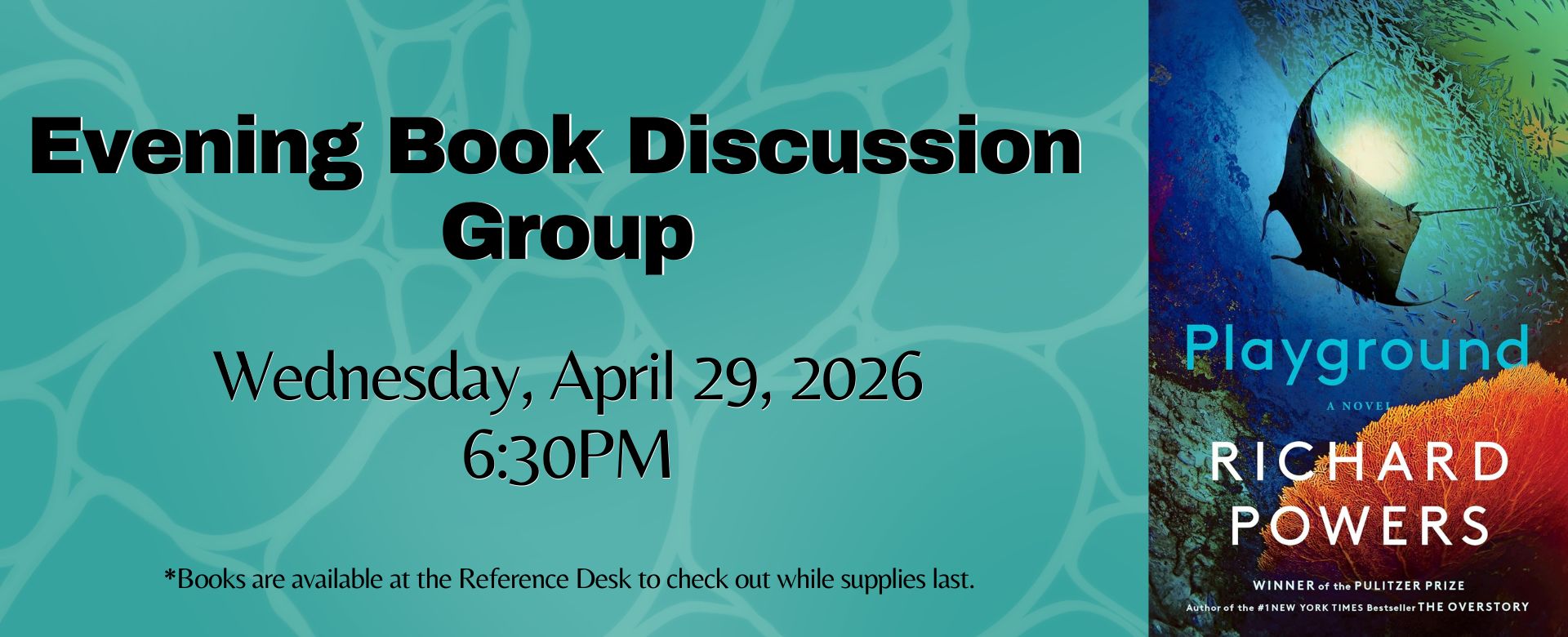 April Book Club Banner