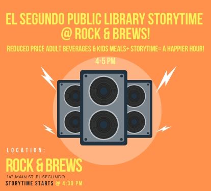 Happier Hour Rock and Brews Flyer